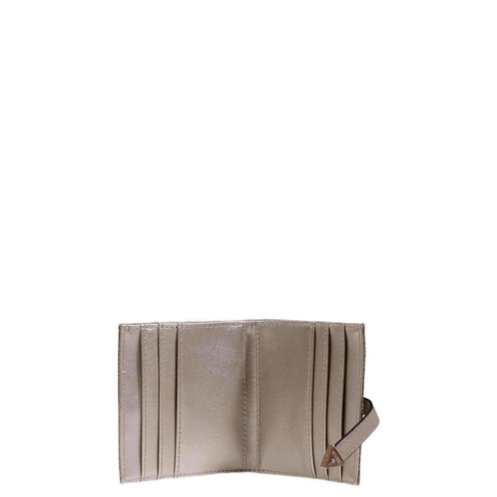 Guess wallet made of brown polyethylene